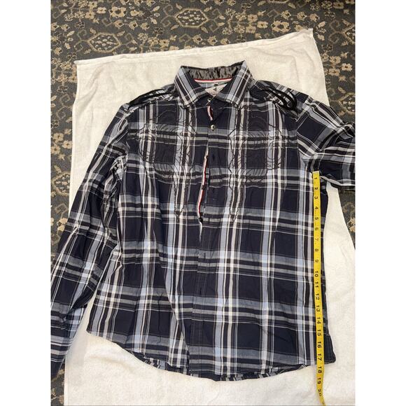 House of Lords Men's Long Sleeve Button Down Shirt Size XL EUC - Picture 1 of 5